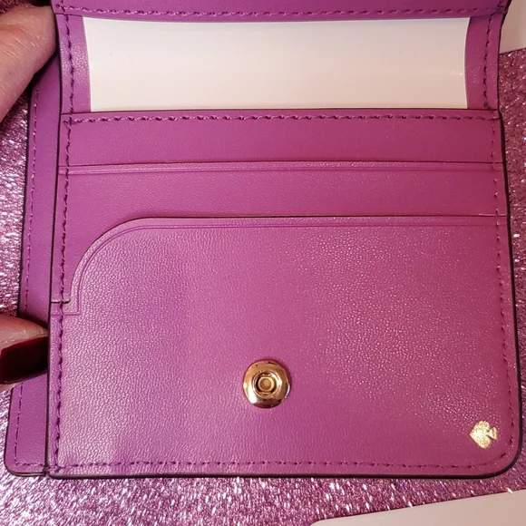 ๐HP๐Kate Spade ๐NWT๐ Small L-Zip Bifold Wallet in Purple!๐๐๐ - Picture 7 of 10